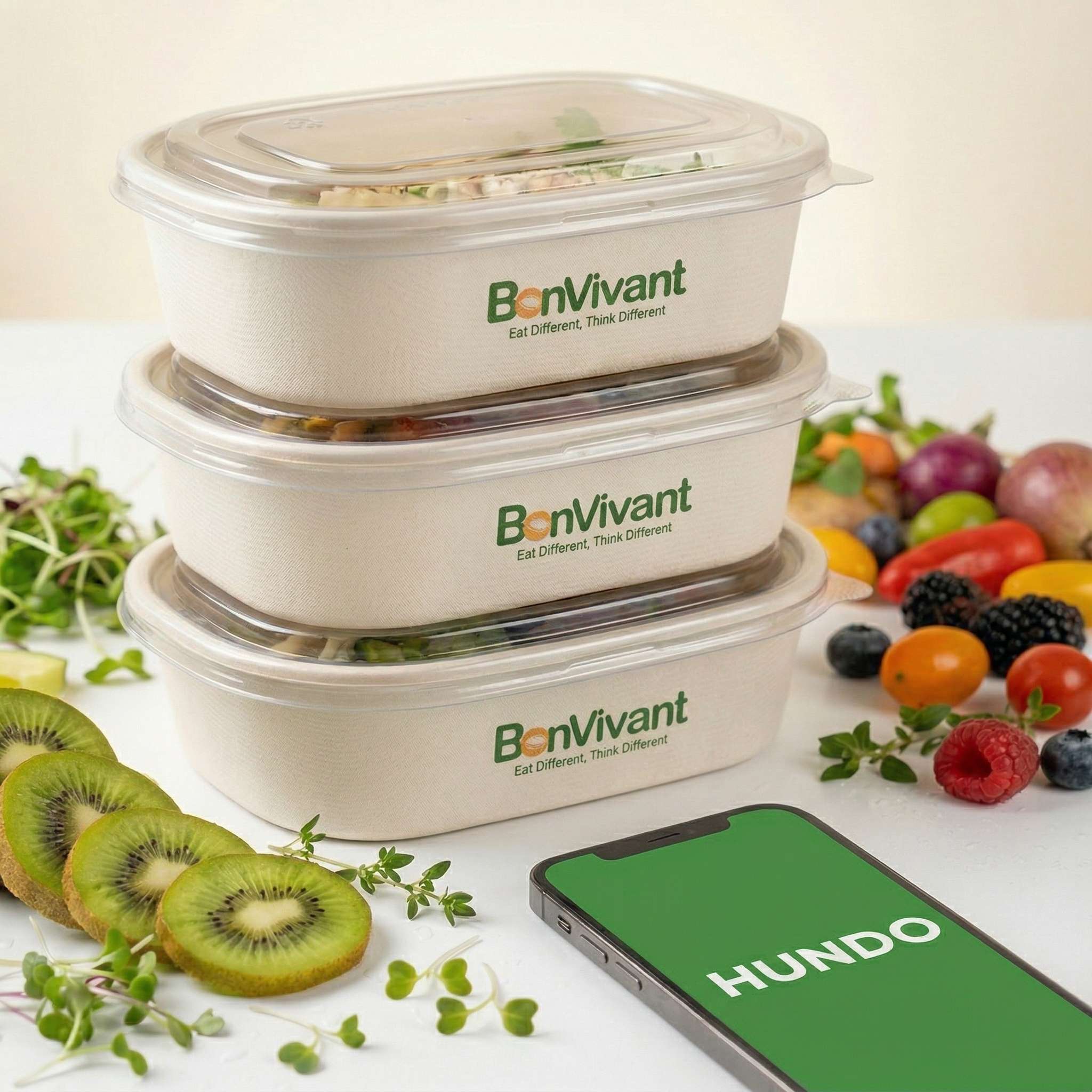 BonVivant meal plans Dubai HUNDO